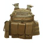 Tactical Vest 6094-A Tan