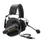 Earmor M32 MOD3 Headphones Tactical Hearing Protection Ear-Muff- M32 Black