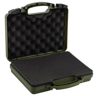 Short briefcase with gray pre-cut foam - Nuprol