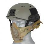 Grid+Fabric Mask For Multicam Helmet