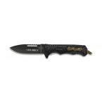 ALBAINOX KNIFE WITH 9.5CM BLACK CAMO ROPE