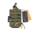 Pouch M4 Magazine Pouch Conquer Laser Cut Pixelated Wooded
