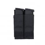 Double Mag Pouch for Molle Pistol Magazine - Black