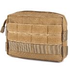 DELUXE TAN ACCESSORY HOLDER POUCH